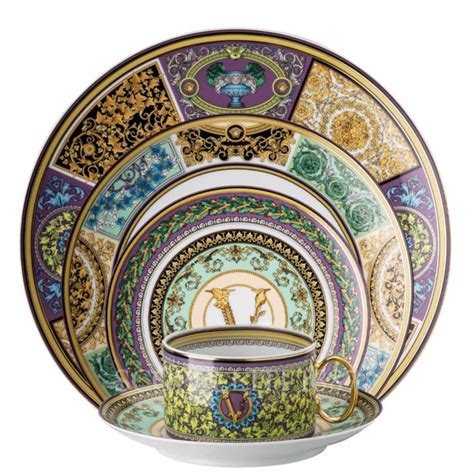 versace dinner table|versace dinner set.